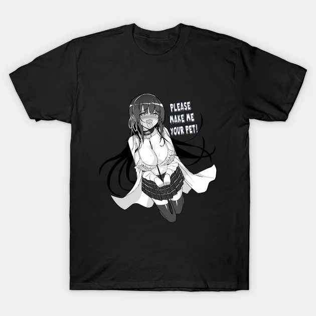 Мужская футболка Kawaikereba Hentai demo Suki ni Natte Kuremasu ka Sayuki senpai Lewd Waifu Футболка женская |