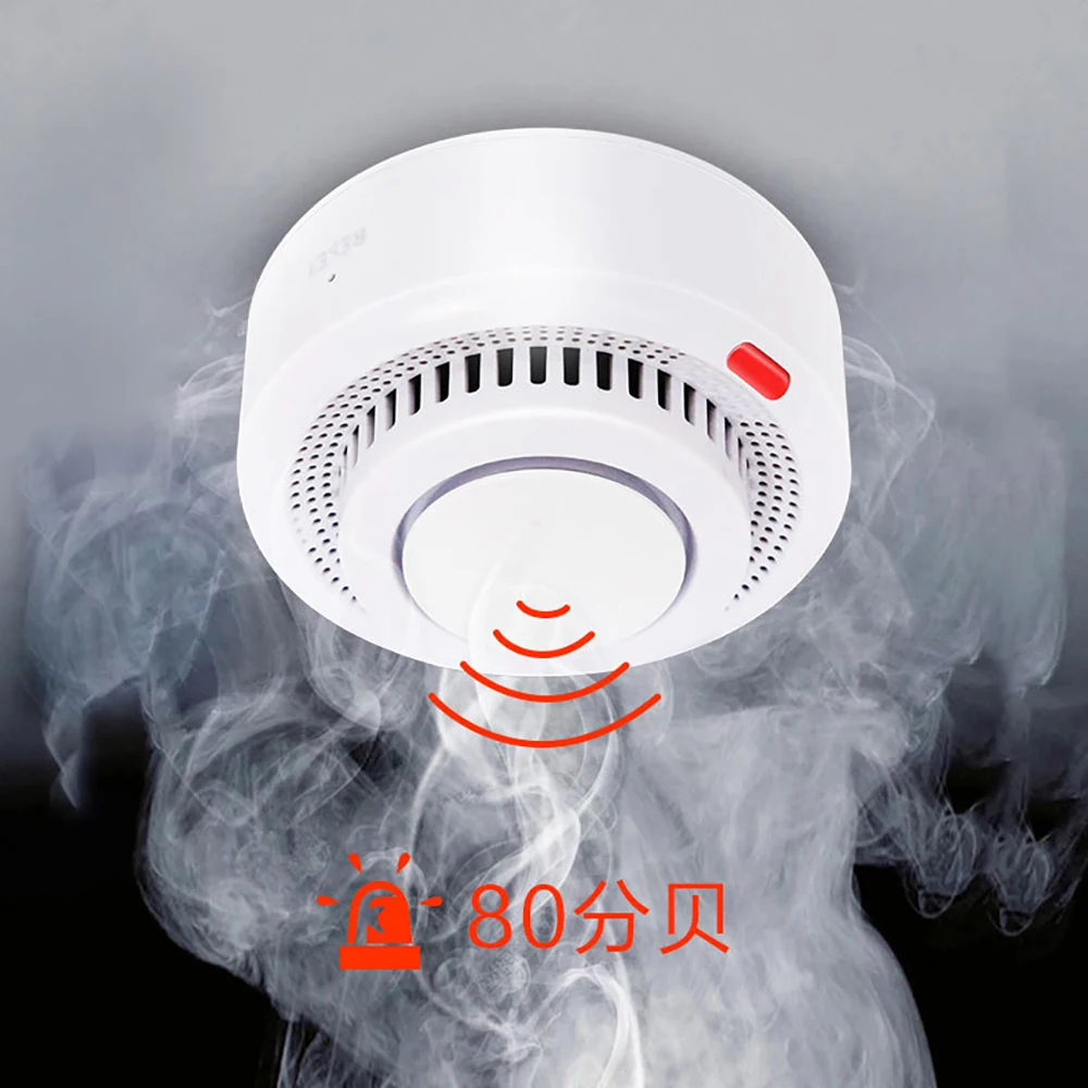 wifi smart smoke detector alarm fire protection smoke detector smokehouse combination fire alarm home security system free global shipping