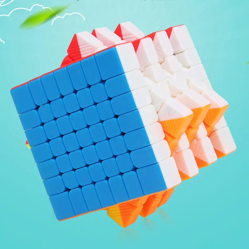 Yuxin 7x7 Магнитный куб Yuxin Little Magic 7x7x7 волшебный куб 7 слоев скоростной куб профессиональные головоломки игрушки для детей подарок