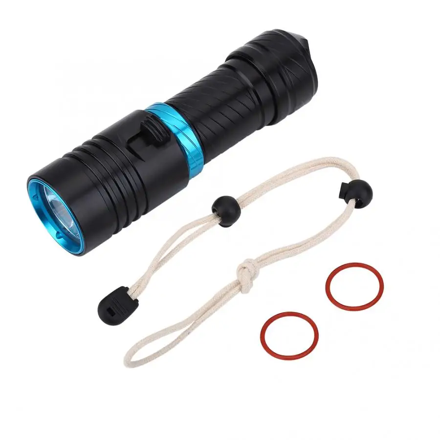 

Waterproof 50m DX1 L2 Outdoor Underwater LED Torch Aluminium Alloy Waterproof Flahlight HOT For Diving Equipment