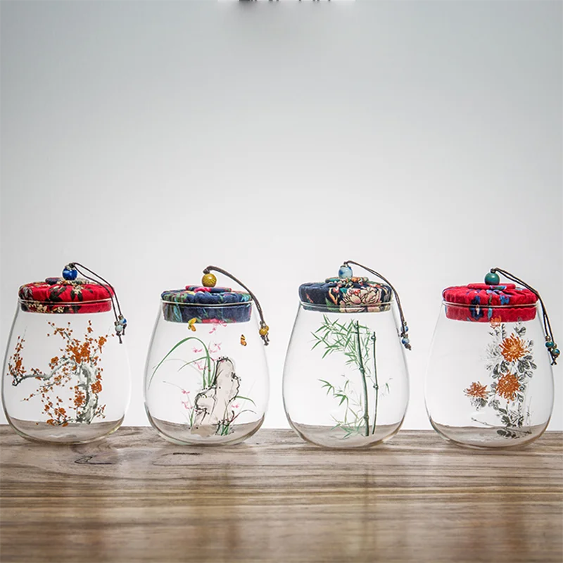 Китайский стиль ручная роспись винтажный узор чайные пачки офисные аксессуары