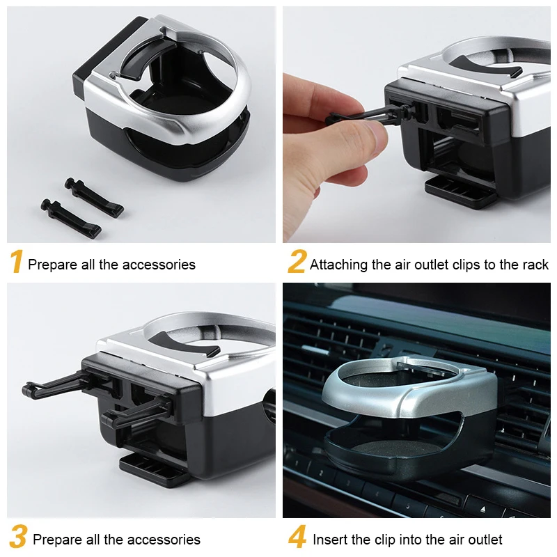 Универсальный автомобильный держатель для стакана воды бутылки с напитком