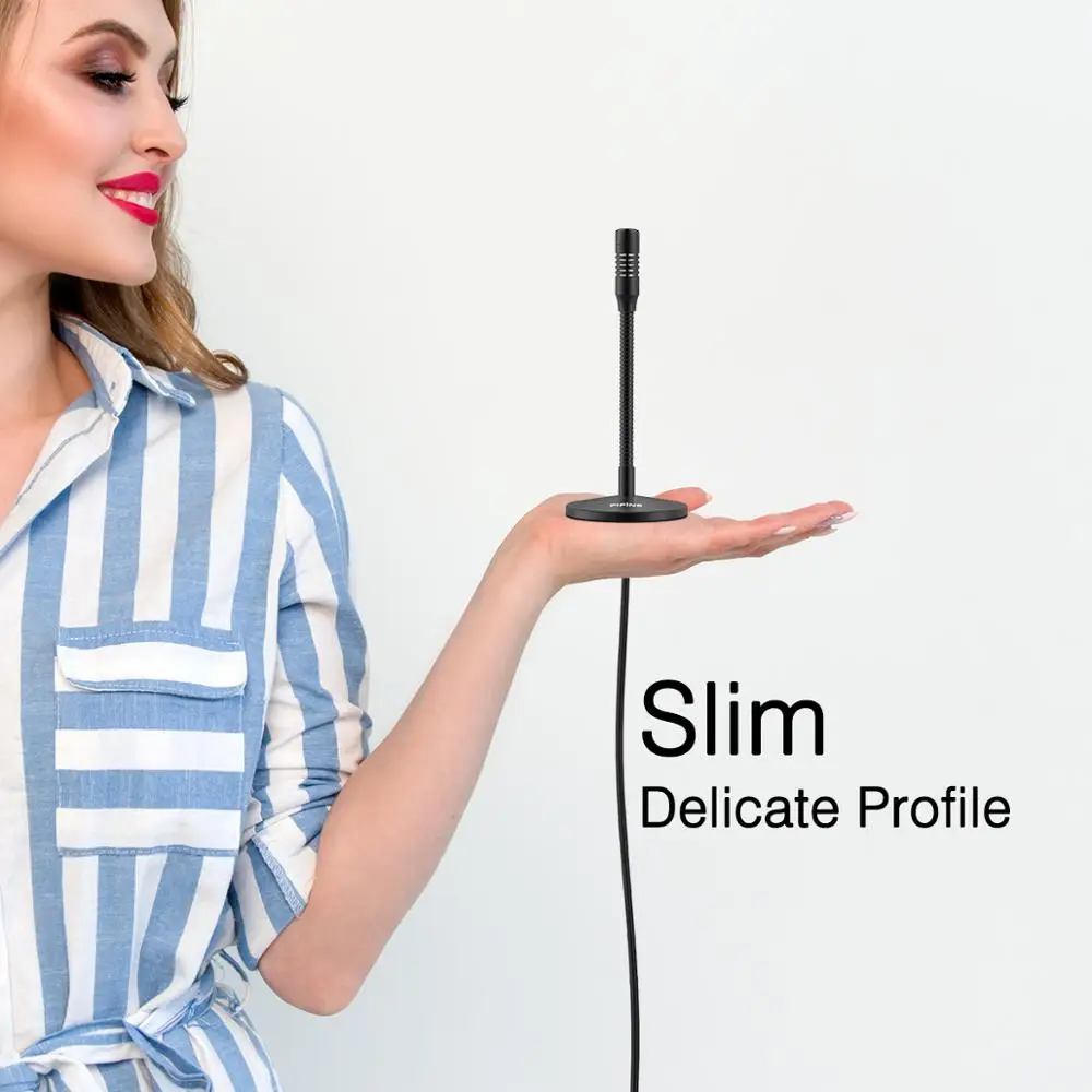 fifine mini usb microphone for dictation desktop plugplay microphone for computer laptop pc great for youtubegaming streaming free global shipping