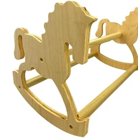 chicken roosting bar perch rocking horse bird toy for coop made in the usa strong wooden chicken swing ladder