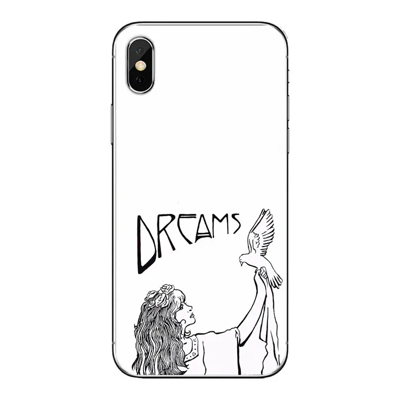 Для iPod Touch Apple iPhone 4 4s 5 5S SE 5C 6 6S 7 8 X XR XS Plus MAX мягкий прозрачный чехол для сумки Fleetwood Mac