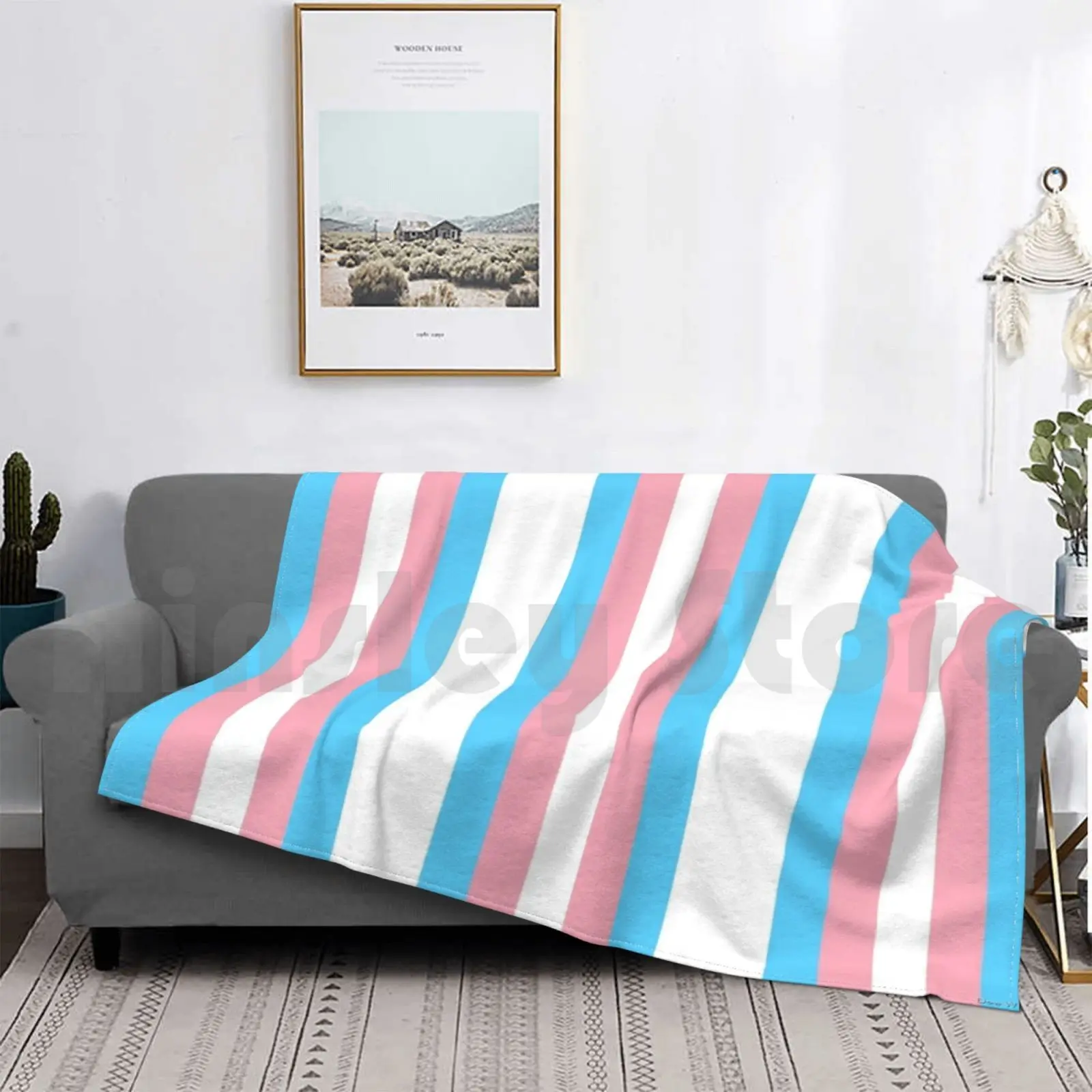 

Untitled No. 8 Blanket Fashion Custom Trans Gender Pride Ftm Mtf Transiscreative