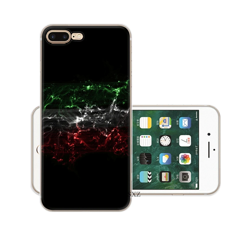 Чехол для мобильного телефона iPhone 11 Pro X XR XS Max 5 5S SE 6 6S 7 8 Plus жесткий чехол флаг