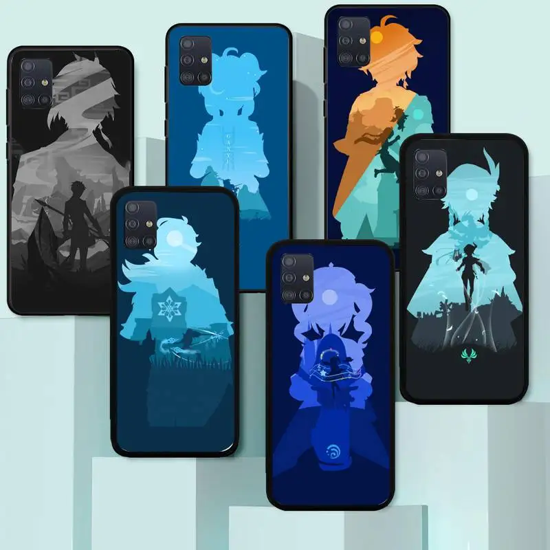 

New Genshin impact Phone Case for Huawei Y7 Y9 Y6 Y5 Y8 8S 8P nova 3 4 5 6 7 pro 2018 2019 4g 5g se Fundas cover