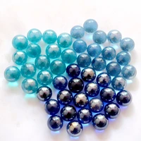 20 pcs 16 mm glass ball cattle small marbles pat toys parent cream game pinball machine child console beads of bouncing ball