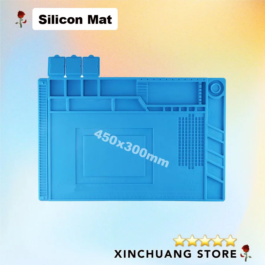 Высокая Температура устойчивая силиконовая паяльных работ коврик для Мобильный