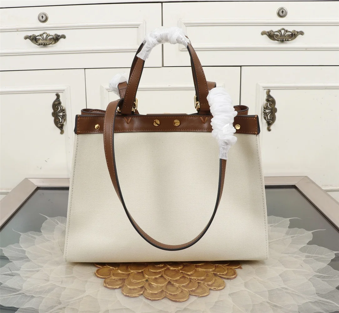 

2021 New Embroidered Canvas Tote Bag Large Capacity Handbag Classic Fashion luxury handbags women bags designer designer bags