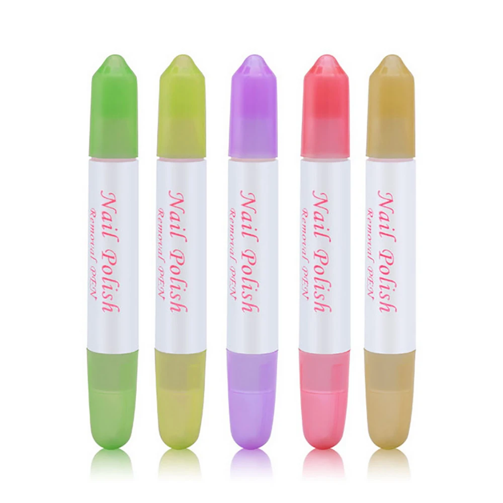 

5pcs/bag UV Gel Nail Polish Remover Pen Tips Cleaner Nails Polish Corrector Pencil DIY Wrap Manicure Art Tools NAB008