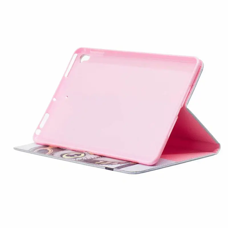 Модный чехол с принтом для Apple Ipad Mini 1 2 3 4 5, умный чехол, чехол для планшета, милый силиконовый чехол из искусственной кожи с подставкой