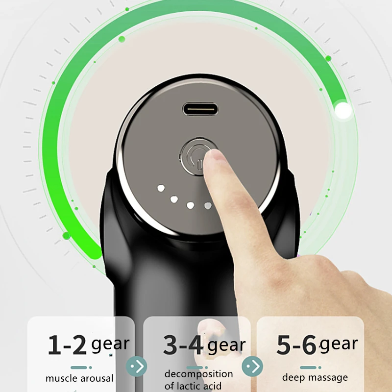 

mini Deep Tissue Muscle Massage Gun Body Shoulder Back Neck Massager Exercising Athletes Relaxation Slimming Shaping Pain Relief