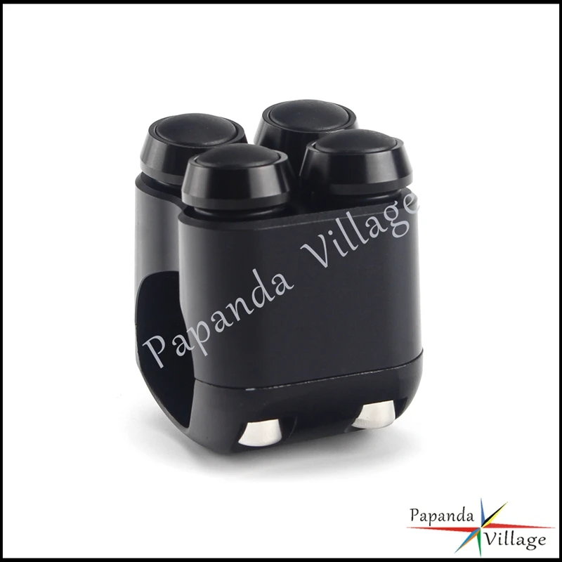 Cafe Racer 7/8 &quot1'' двойная кнопка переключения корпус Тройная Фотографическая