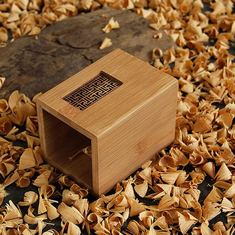 Креативный дизайн сад Стиль бамбуковый деревянный Настольный карандаш ручка