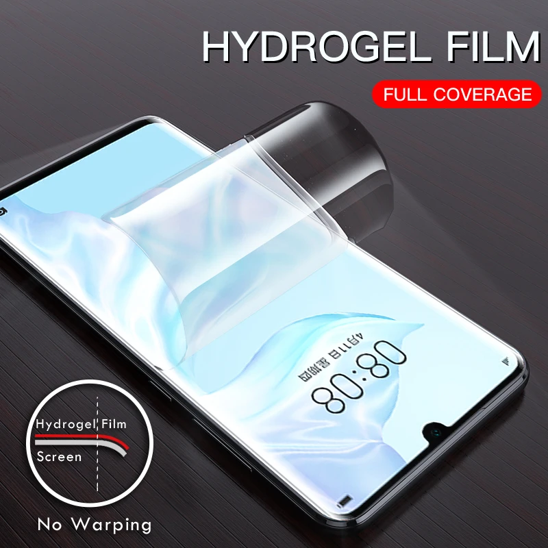 3D передняя + задняя Гидрогелевая пленка Защита экрана для Huawei P40 P20 P30 Lite Pro Honor 20 9X 8X