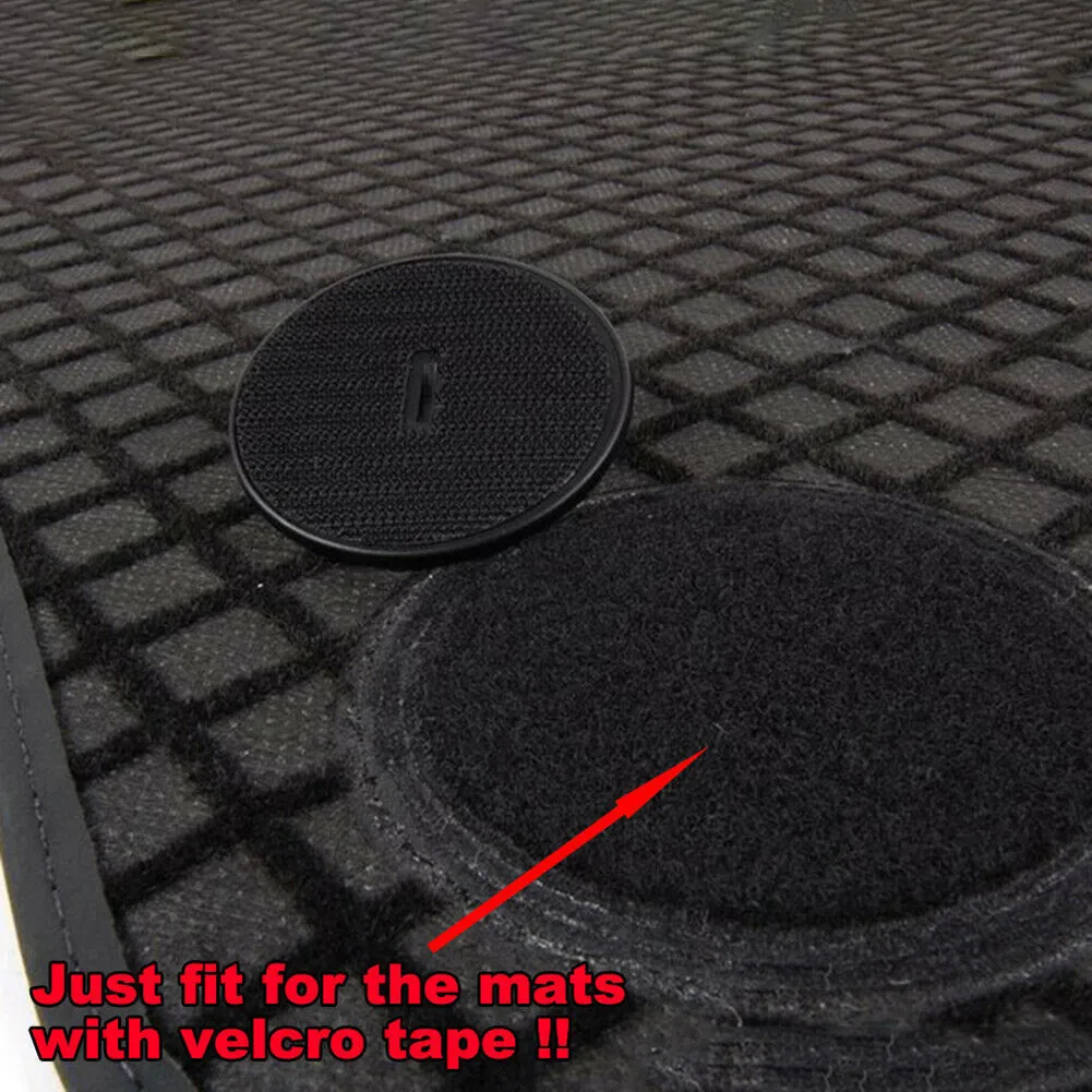 

Replace Floor Mat Clips 2pcs 3 4 5 6 7 Series X4 X5 X6 Anchor Black Carpet