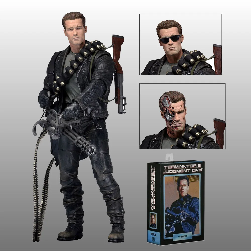 Экшн-фигурка NECA Terminator 2: холодный день экшн-фигурка из ПВХ Коллекционная модель