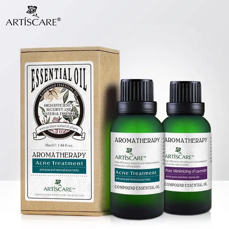 ARTISCARE сужает поры и анти акне набор лечение удаление шрамов минимайзер пор