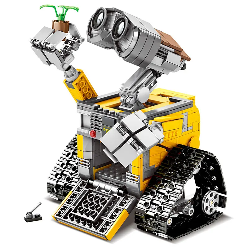 Строительные блоки игрушки Wall Force робот строительные с 21303 | Игрушки и хобби