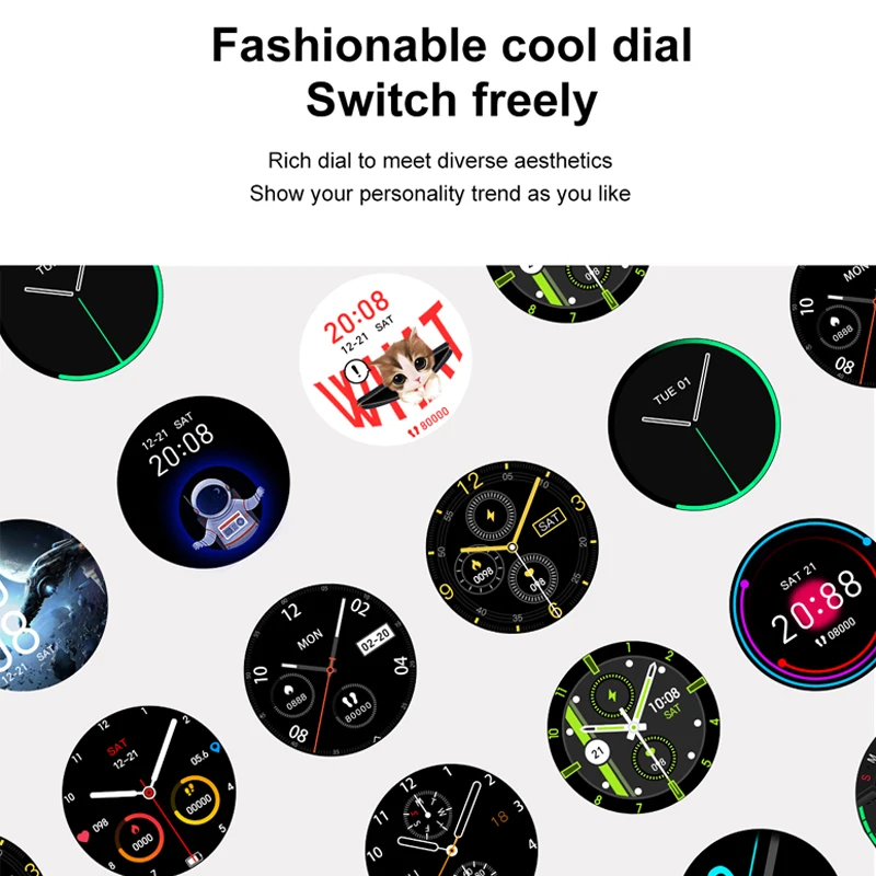 Мужские фитнес-трекер умные часы DT55 измерение кровяного давления спортивные