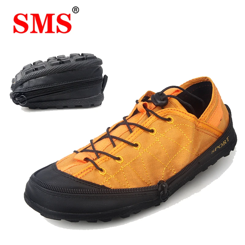 

Женские кроссовки для активного отдыха SMS, легкие, складные, на молнии