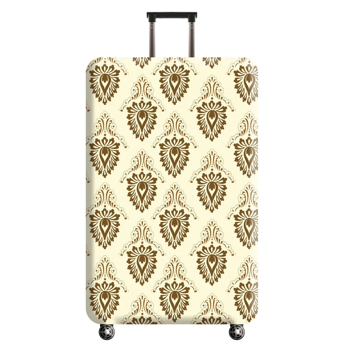 

High-quality Retro Palace Pattern Hand Luggage Protective Cover, Wheeled Trolley Travel Luggage Dust Cover, Travel Accessories