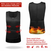 mens slimming body shapewear corset vest belly control slim waist cincher workout tank tops shapewear