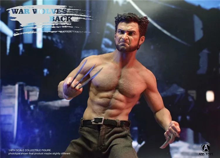 Добавить игрушки 1/6 AD 02 War Wolves с двойной головкой Росомаха версия новинка|Игровые