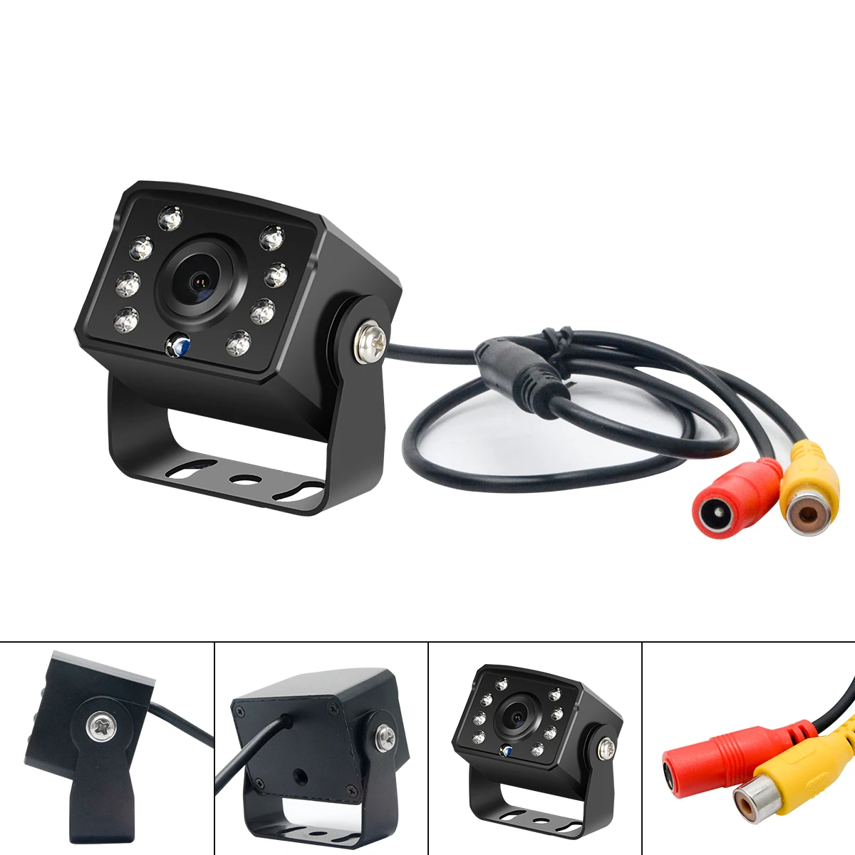 RCA весом 9 36V прицеп CCD ИК Ночное Видение автомобиль передний заднего Камера шины