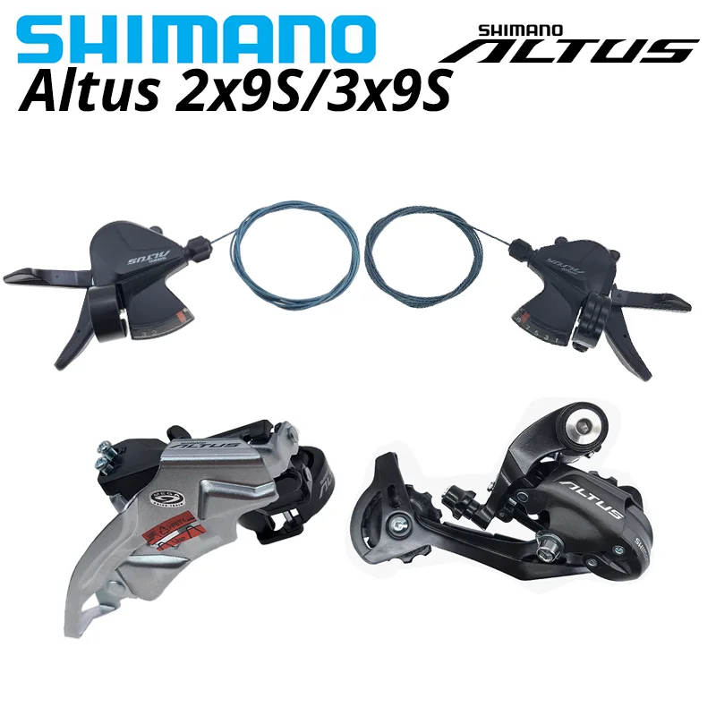Переключатель скоростей SHIMANO Altus M370 M2010 3x9 2X9 группа 18s 27s рычаг переключения
