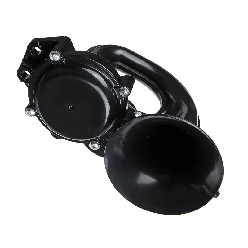 120DB Loud Single Trumpet Snail Air Horn Siren Car Styling Waterproof Speaker Universal for Truck Bus Van 12V/24V | Автомобили и