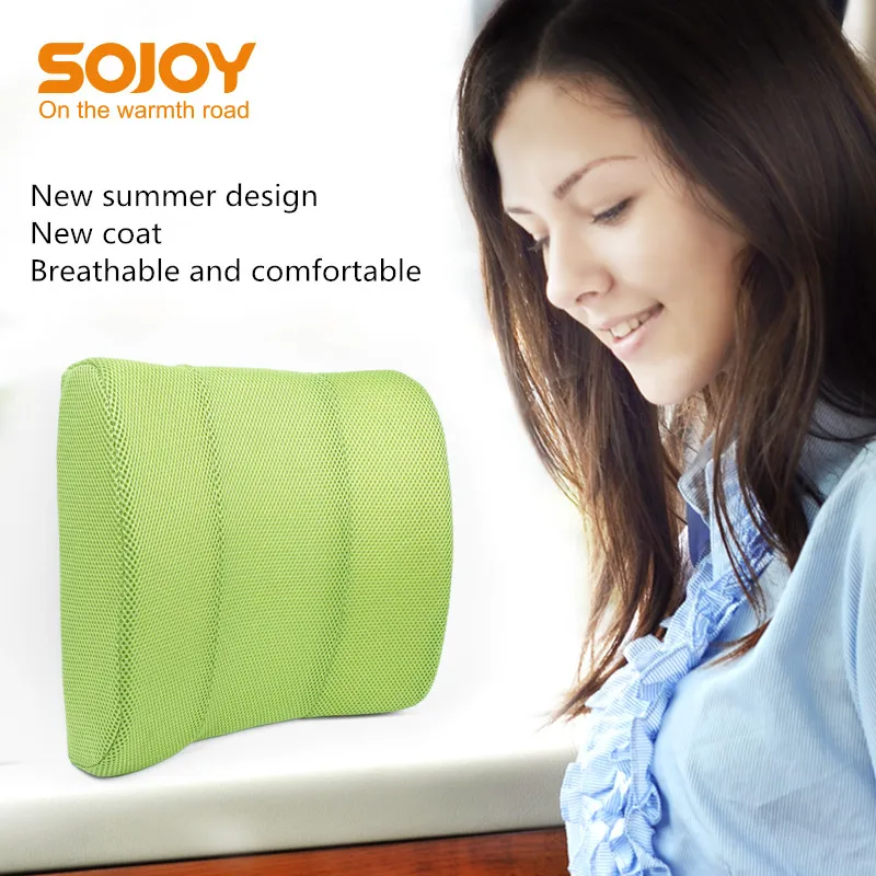 SOJOY мягкая поясничная подушка высокой плотности пенопластовая Подушка для спины