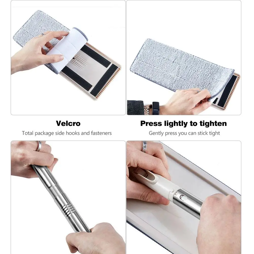 Новая салфетка из микрофибры для швабры сменная чистящий спрей ткани вода дома