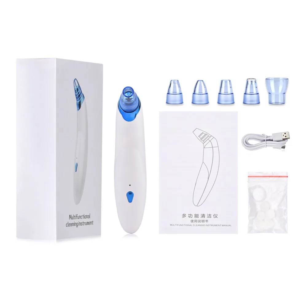 Blackhead Remover For Acne Deep Pore Vacuum Suction Face Beauty Care Tool Skin Care Facial Black Head Point Noir Cleaner Tools