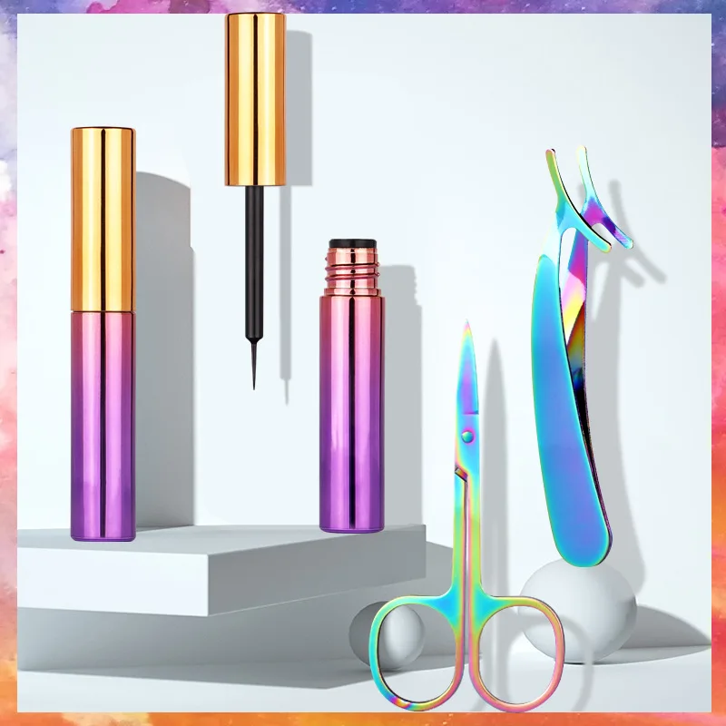 

5/6 Pairs Gift Box Magnetic Eyelashes and Eyeliner Set,No Glue Long Lasting Waterproof Magnetic Lashes Eyeliner Magnetic Kit