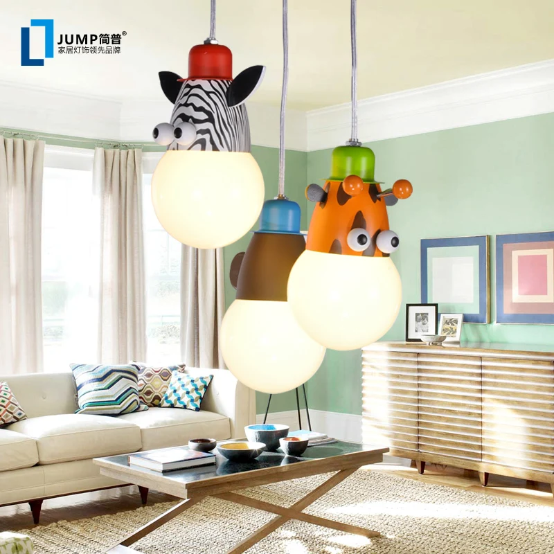 

Jane & P modern minimalist children's lamp bedroom lamp LED children's room lamp cartoon ceiling lamp
