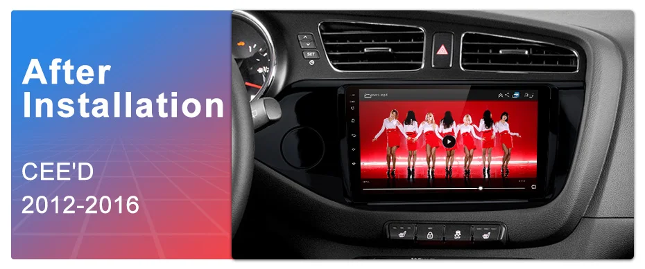 Junsun V1 2G+ 32G Android 9,0 DSP автомобильный Радио Мультимедиа Видео плеер навигация gps для KIA Cee 'd CEED JD 2012- 2 din без dvd