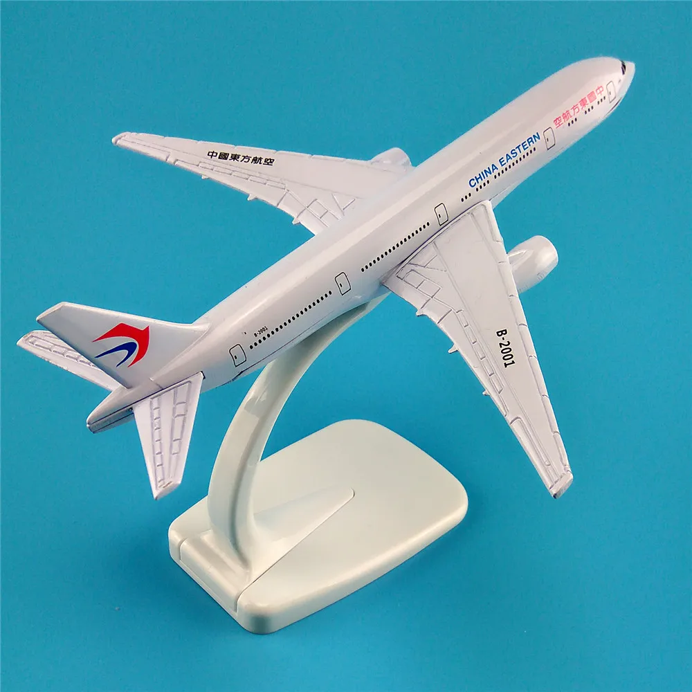 Модель воздушного самолета из сплава 16 см China Eastern Airlines B777 Aircraft Boeing 777 Airways Airplane Model w