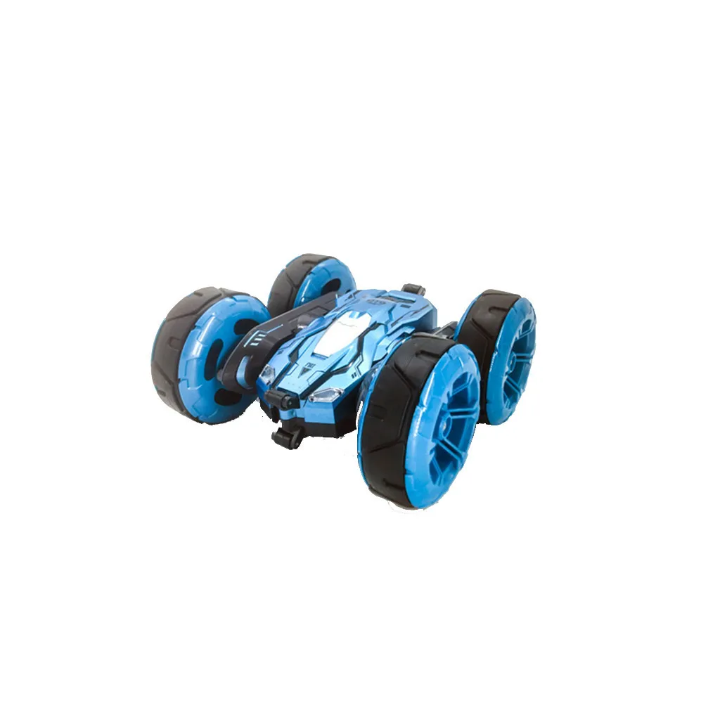 2 4G двухсторонний трюковый автомобиль 360 ° вращающийся детский пульт