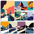 Металлический постер для автомобиля, жестяной знак Porsche 911, металлическая пластина для бара, паба, настенные декоративные таблички, настенные знаки для комнаты