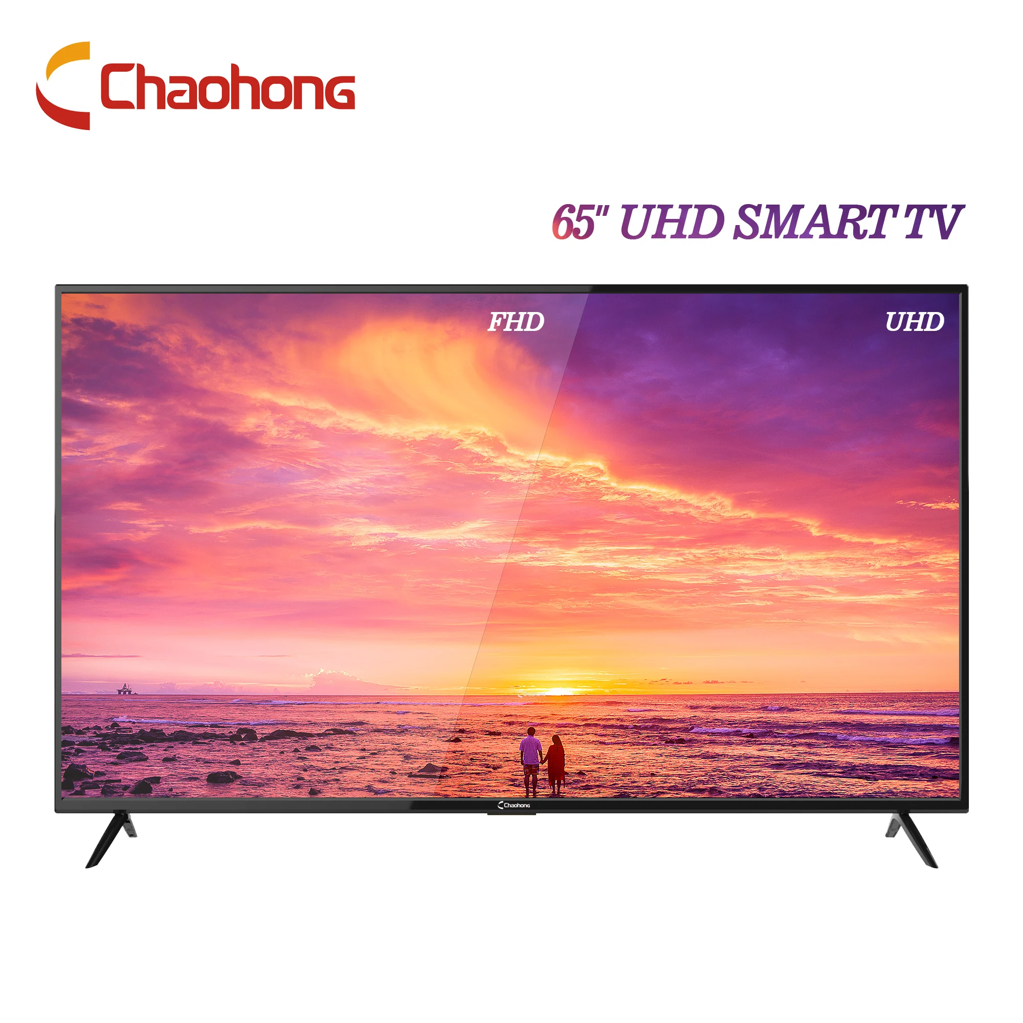 Смарт ТВ CHAOHONG 65 дюймов UHD 60 Гц разрешение A TV DVB T2/S2 Wi Fi DLED телевизор|Телевизоры| |