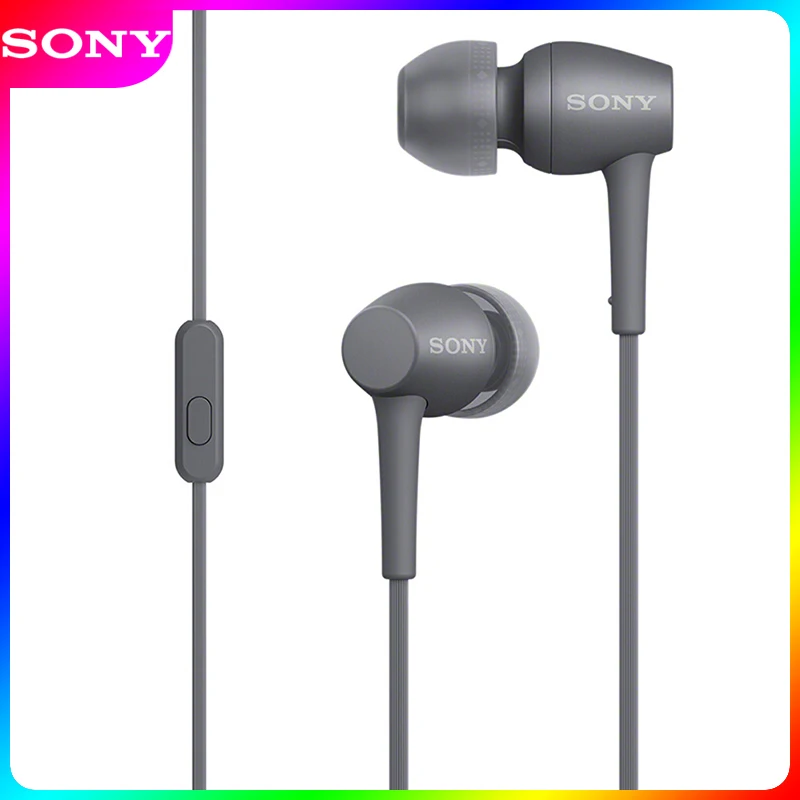 SONY IER H500A стерео наушники 3 5 мм проводные вкладыши спортивная Гарнитура Наушники Hi