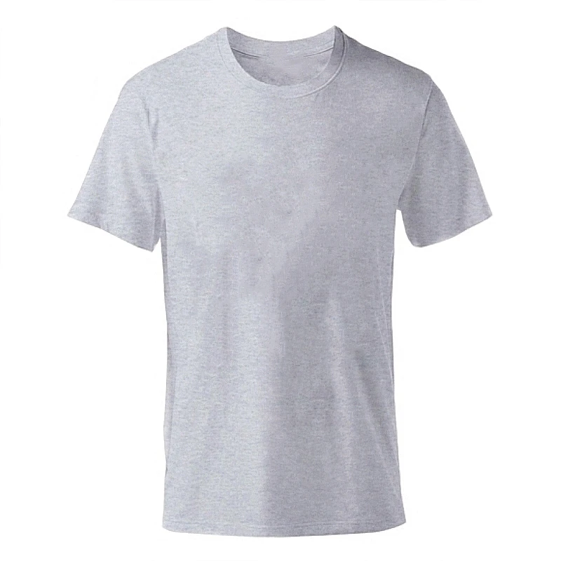 

Solid color short-sleeved comfortable casual breathable sports T-shirt cotton round neck short sleeves support DIY team orders