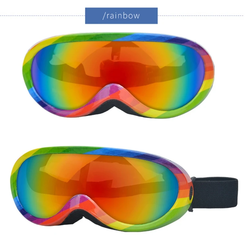 Практичные лыжные очки с регулируемой пряжкой твердая и Удобная губка