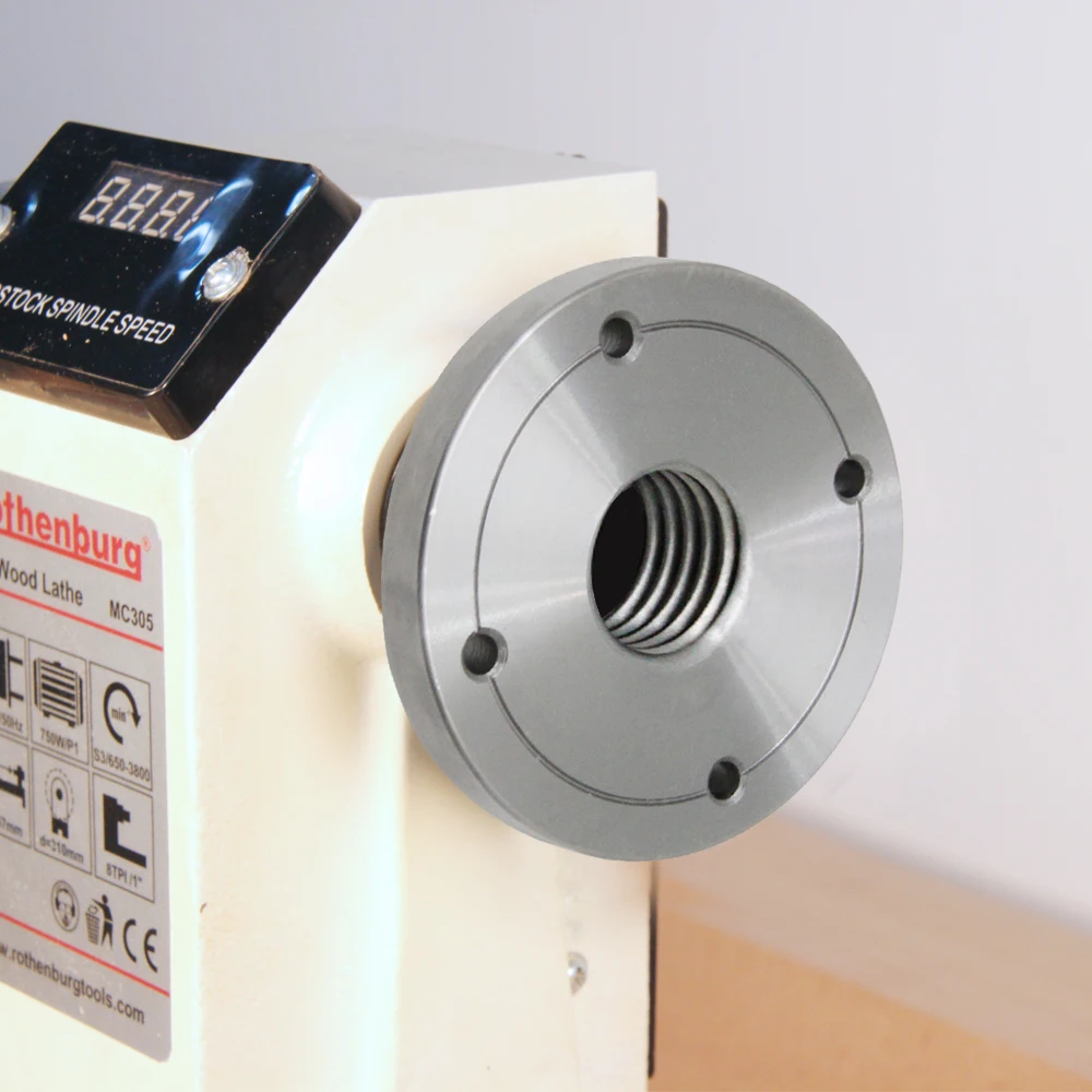 Лицевая пластина для токарного станка 3-дюймовый патрон 75 мм с резьбой M33 x 3 5