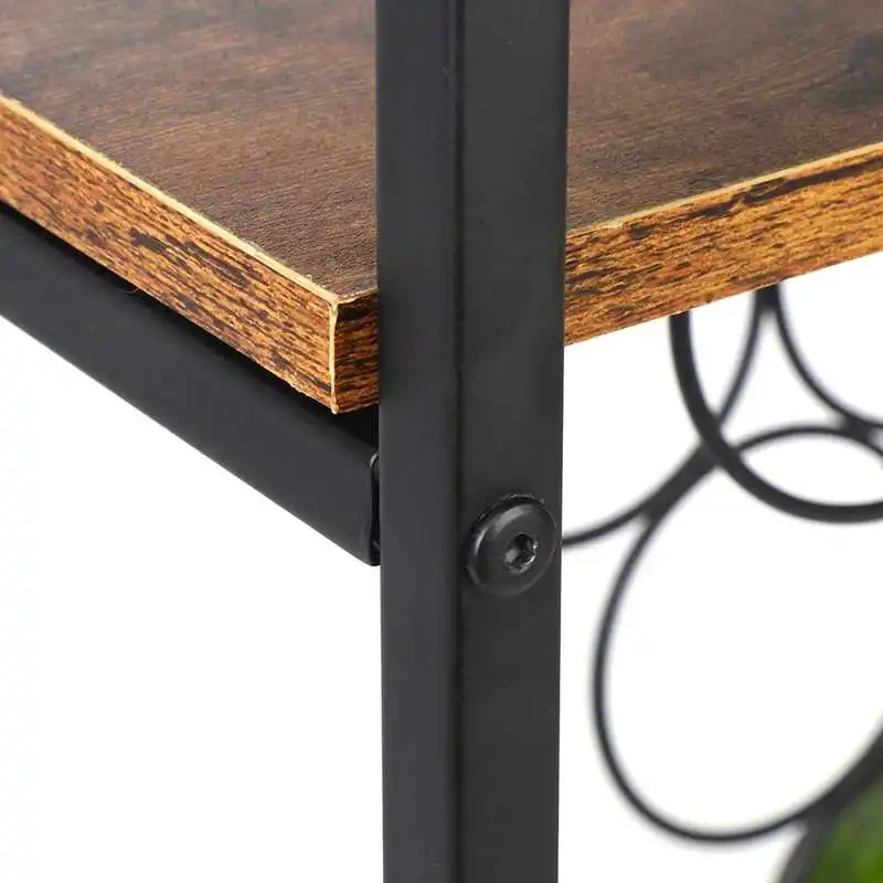 Кухонные тележки круглая тележка для бара стеллаж хранения Сервировочная