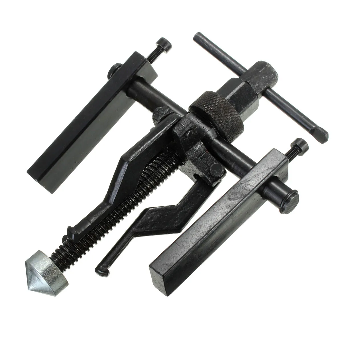

3 Jaw Bearing Puller Tool Gear/Hub Multifunctional Puller Kit Reversible Fly Wheel Gear Pulley Inner Hole Bearing Pull Extractor