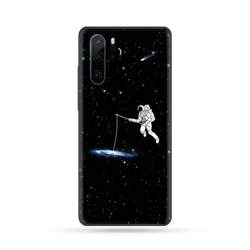 

Moon Astronaut Phone Case For Huawei P 9 8 10 40 Mate 30 Honor 8 8A 20 20s 9x nova 6se 5t Y9s PSMART lite pro 2017